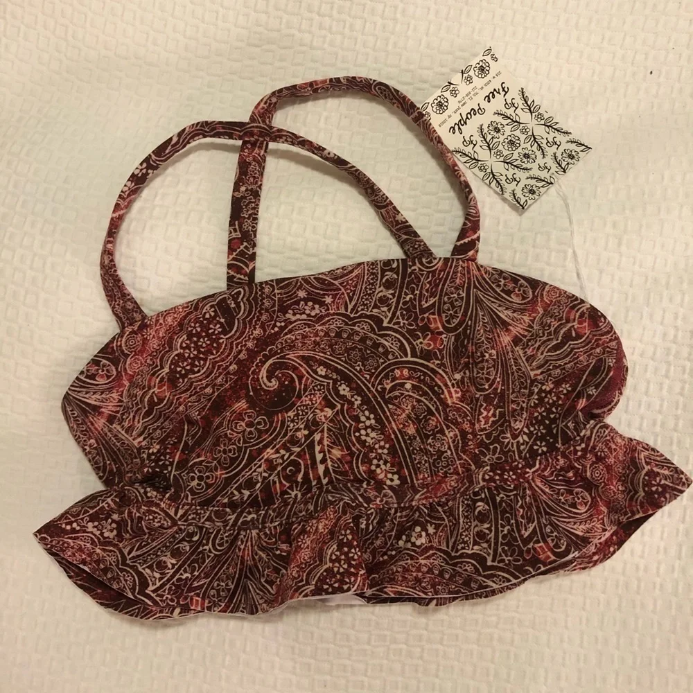 Free People Movement Plie All Day Bra In Henna
